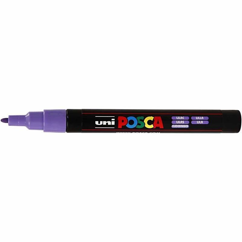 POSCA PC-3M LILAC BULLET SHAPED | 4902778036839 | UNI POSCA