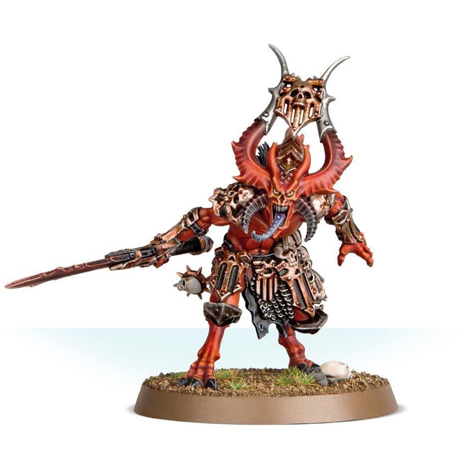 BLOODMASTER HERALD OF KHORNE | 5011921113194 | GAMES WORKSHOP