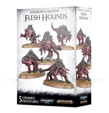 DAEMONS OF KHORNE FLESH HOUNDS | 5011921113170 | GAMES WORKSHOP