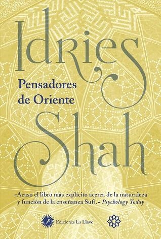 PENSADORES DE ORIENTE | 9788416145621 | IDRIES SHAH