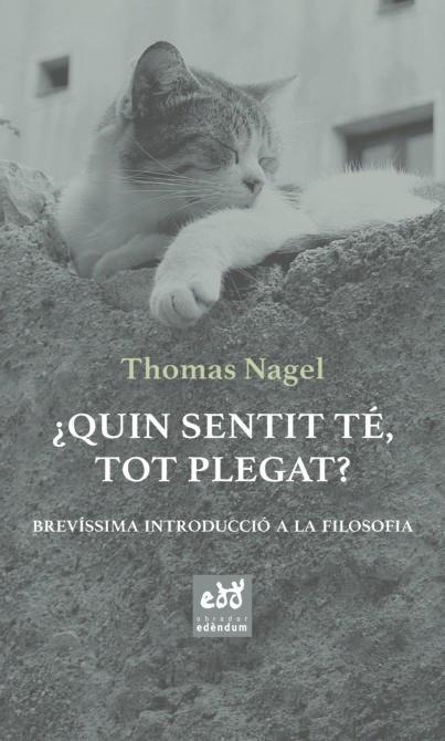 QUIN SENTIT TE TOT PLEGAT? | 9788494756665 | THOMAS NAGUEL