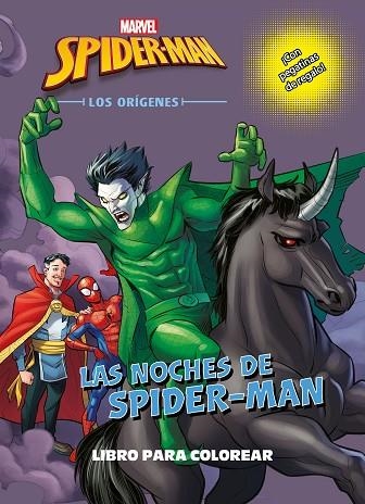 SPIDER-MAN LOS ORIGENES LAS NOCHES DE SPIDER-MAN LIBRO PARA COLOREAR | 9788416914272 | MARVEL