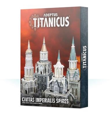 AD/TITANICUS CIVITAS IMPERIALIS SPIRES | 5011921122370 | GAMES WORKSHOP