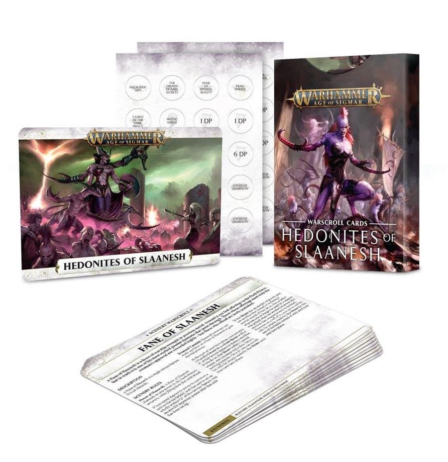 WARSCROLLS: HEDONITES OF SLAANESH (ENG) | 5011921118311 | GAMES WORKSHOP