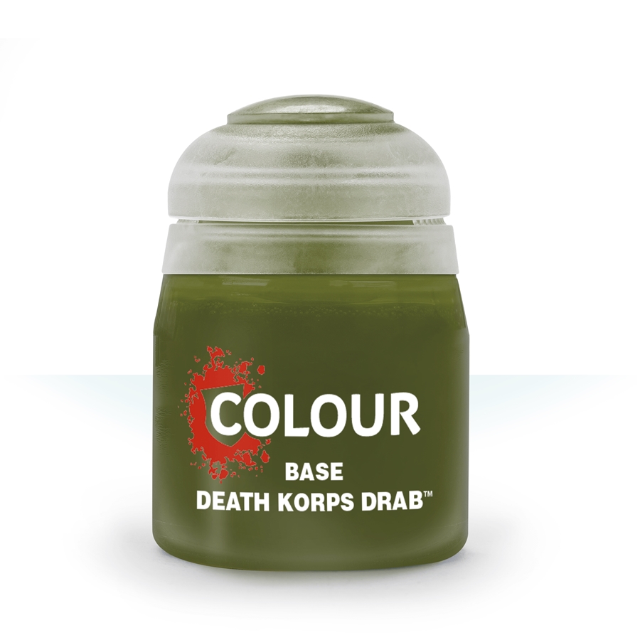 BASE: DEATH KORPS DRAB (12ML) (6-PACK) | 99189950122063 | GAMES WORKSHOP