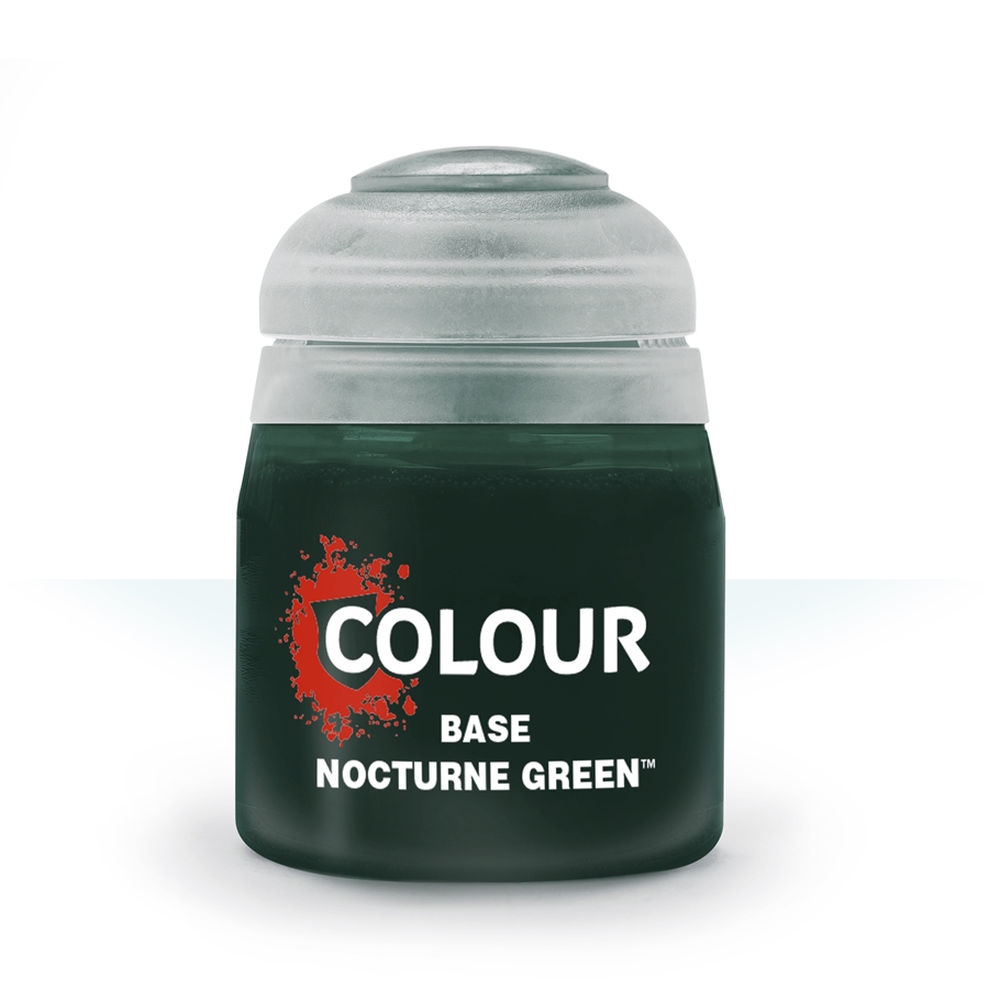 BASE: NOCTURNE GREEN (12ML) (6-PACK) | 99189950125064 | GAMES WORKSHOP