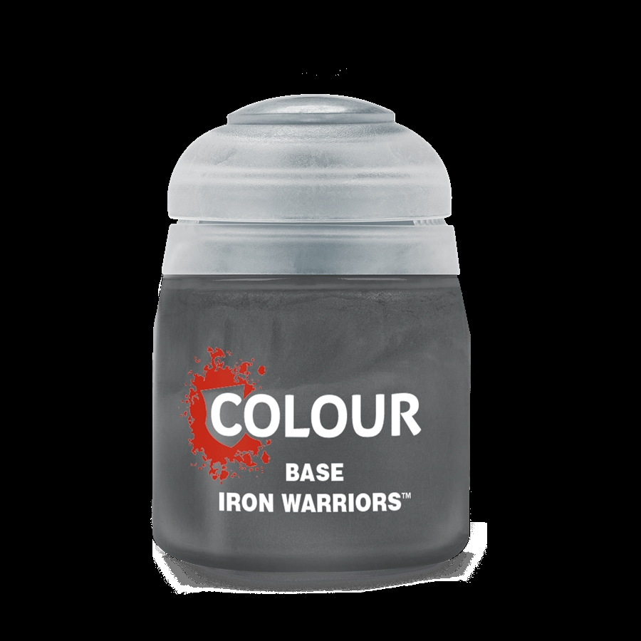 BASE: IRON WARRIORS (12ML) (6-PACK) | 99189950168061 | GAMES WORKSHOP