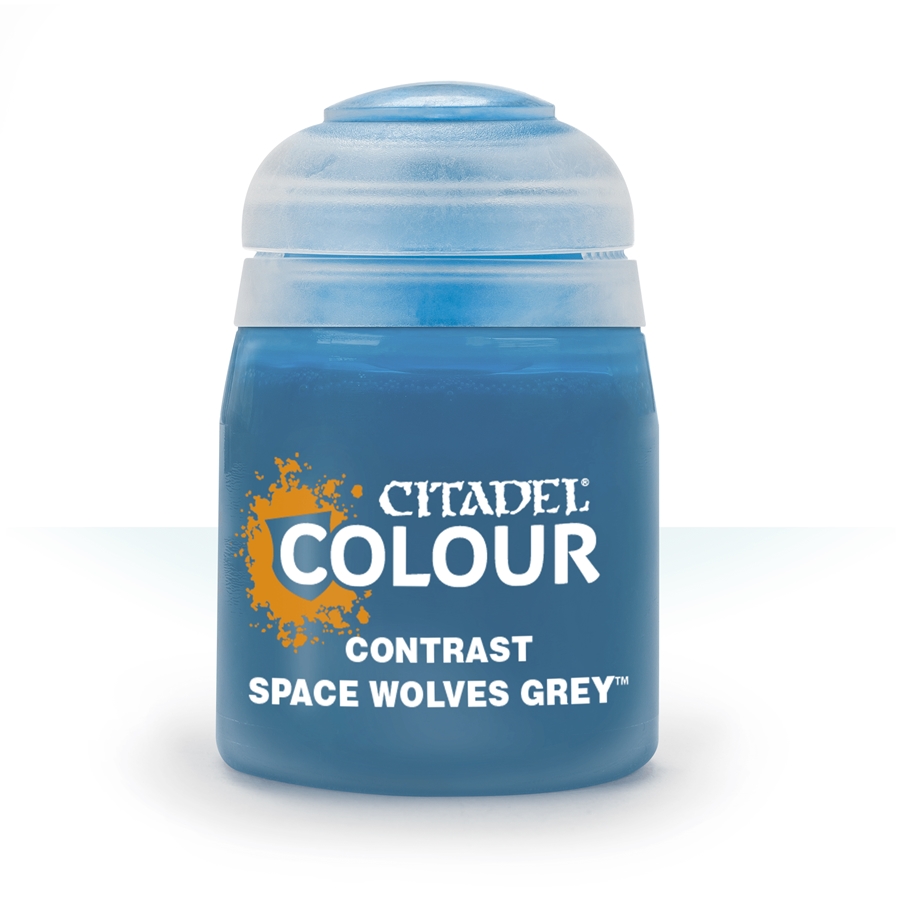 CONTRAST: SPACE WOLVES GREY (18ML) (6PK) | 99189960027068 | GAMES WORKSHOP