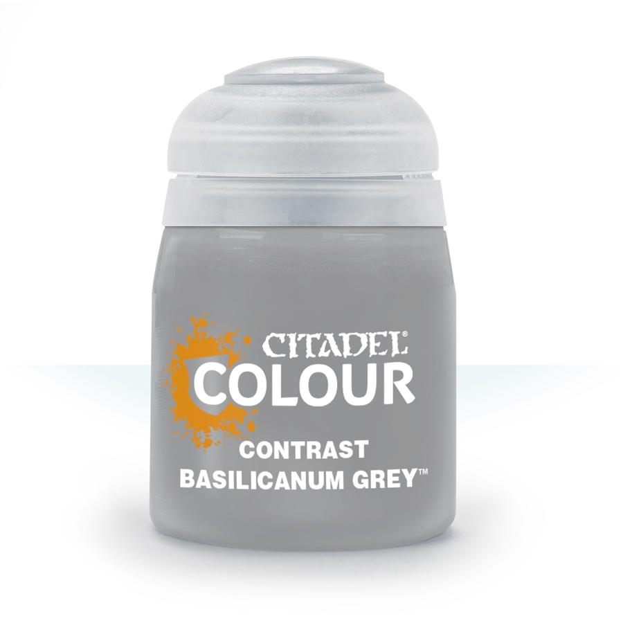 CONTRAST: BASILICANUM GREY (18ML) (6PK) | 99189960028065 | GAMES WORKSHOP