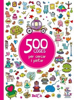 500 COSES PER CERCAR I PINTAR VERMELL | 9789463077903 | BALLON