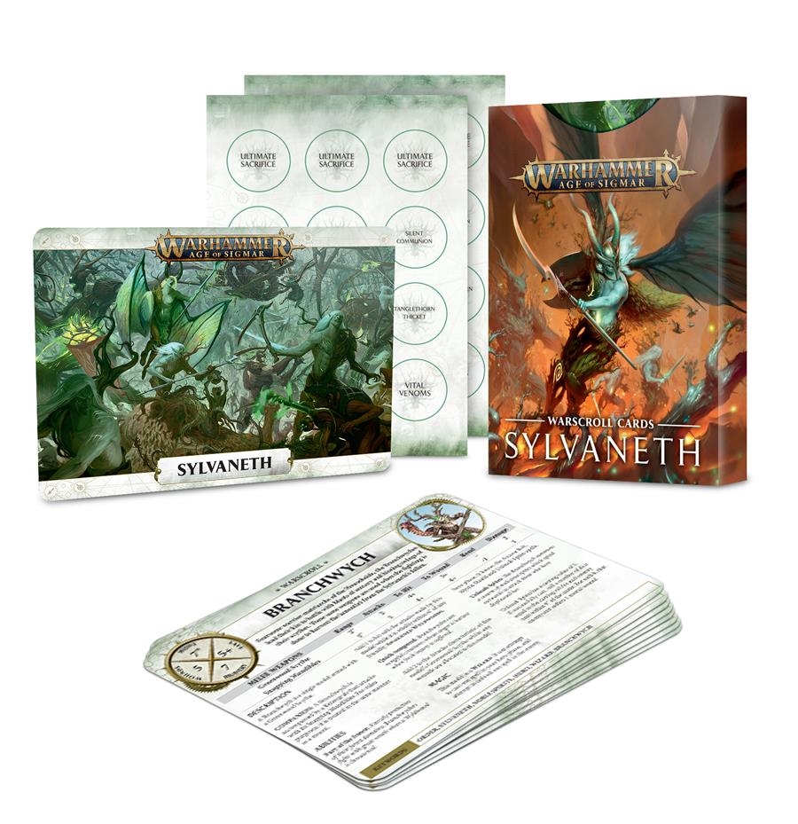 WARSCROLL CARDS: SYLVANETH (ESPAÑOL) | 5011921119080 | GAMES WORKSHOP