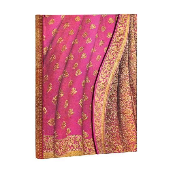 VARANASI SILKS AND SARIS GULABI MIDI UNLINED | 9781439754382 | PAPERBLANKS