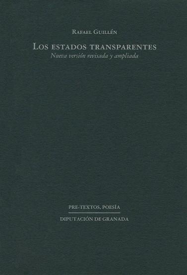 LOS ESTADOS TRANSPARENTES | 9788481911978 | GUILLEN, RAFAEL