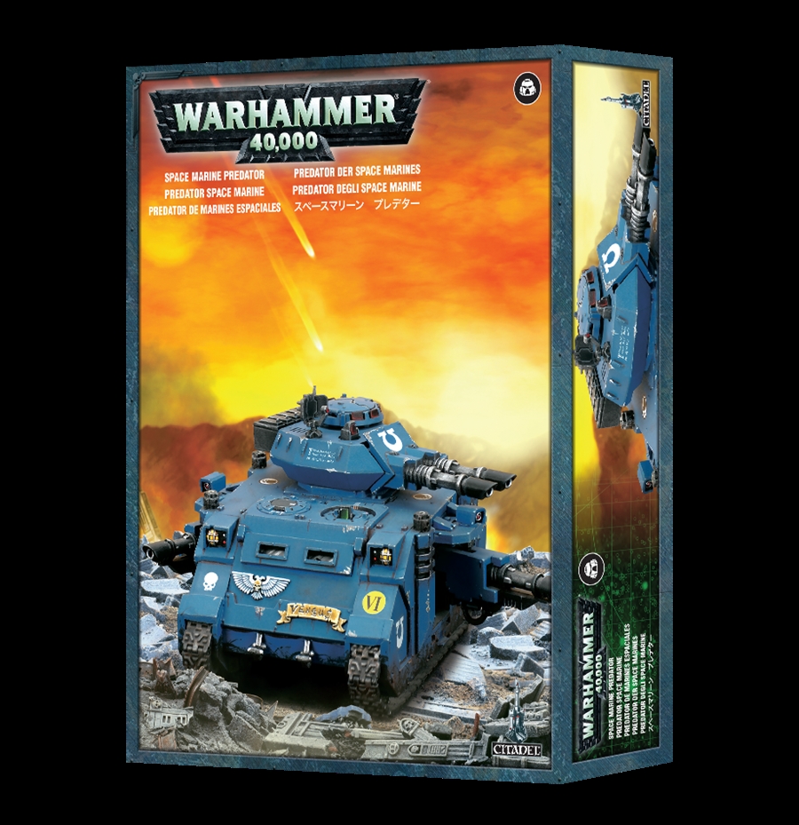 SPACE MARINES PREDATOR | 5011921112173 | GAMES WORKSHOP