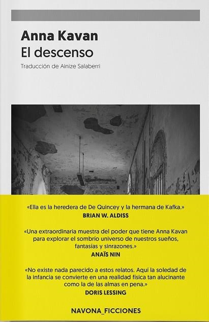 EL DESCENSO | 9788417181994 | Anna Kavan