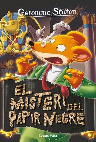 GERONIMO STILTON 77 EL MISTERI DEL PAPIR NEGRE | 9788491378662 | GERONIMO STILTON