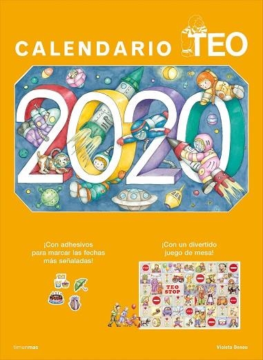 CALENDARIO TEO 2020 | 9788408213758 | VIOLETA DENOU