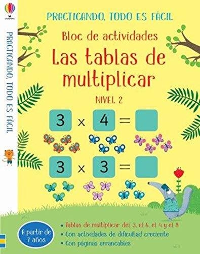 BLOC DE ACTIVIDADES LAS TABLAS DE MULTIPLICAR | 9781474971744 | VVAA