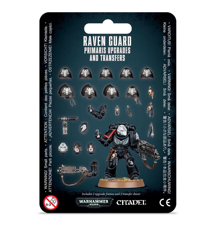 RAVEN GUARD PRIMARIS UPGRADES & TRANSFRS | 5011921118625 | GAMES WORKSHOP