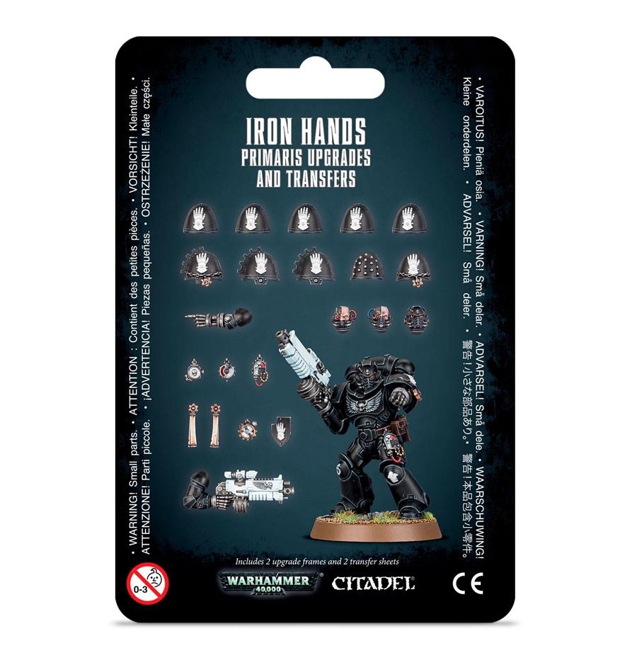 IRON HANDS PRIMARIS UPGRADES & TRANSFERS | 5011921118632 | GAMES WORKSHOP