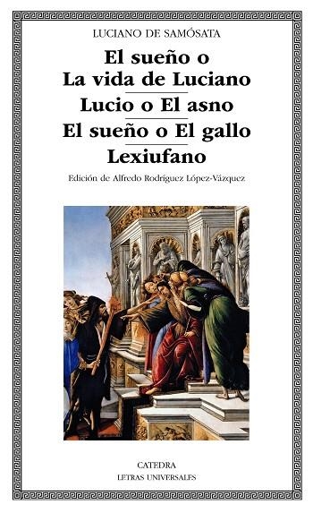 El sueño o la vida de Luciano | 9788437637853 | Luciano de Samosata