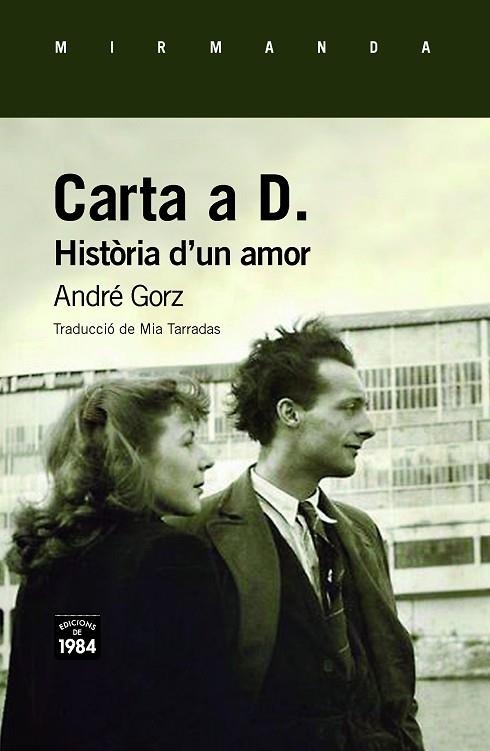 CARTA A D. | 9788416987603 | ANDRE GORZ