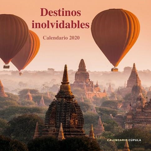 CALENDARIO DESTINOS INOLVIDABLES 2020 | 9788448026219 | VVAA