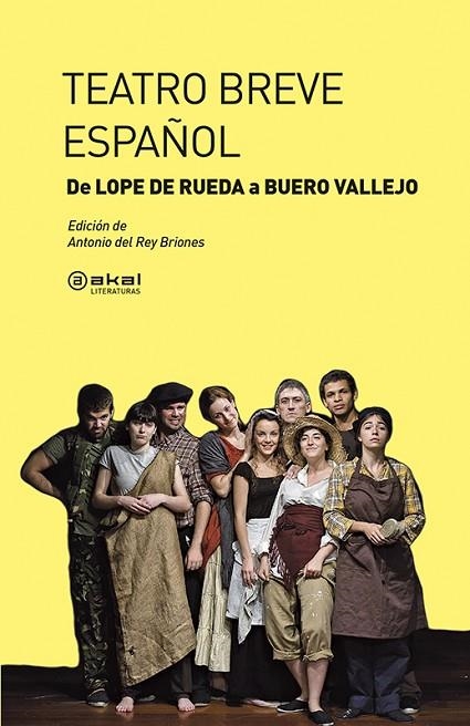 Teatro breve español | 9788446039440 | VARIOS AUTORES