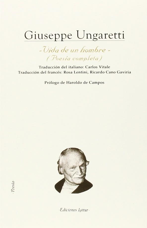 Vida de un hombre | 9788495142771 | Giuseppe Ungaretti