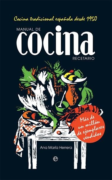 MANUAL DE COCINA RECETARIO | 9788491646792 | ANA MARIA HERRERA