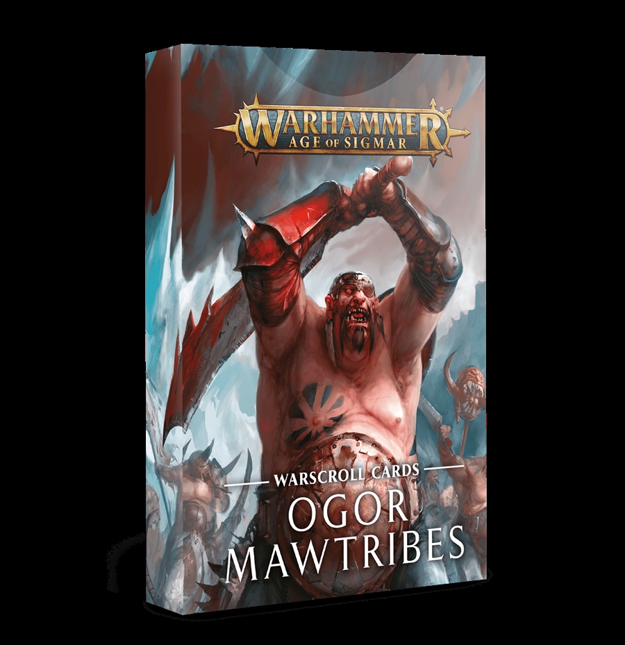 WARSCROLL CARDS: OGOR MAWTRIBES (ENG) | 5011921128464 | GAMES WORKSHOP