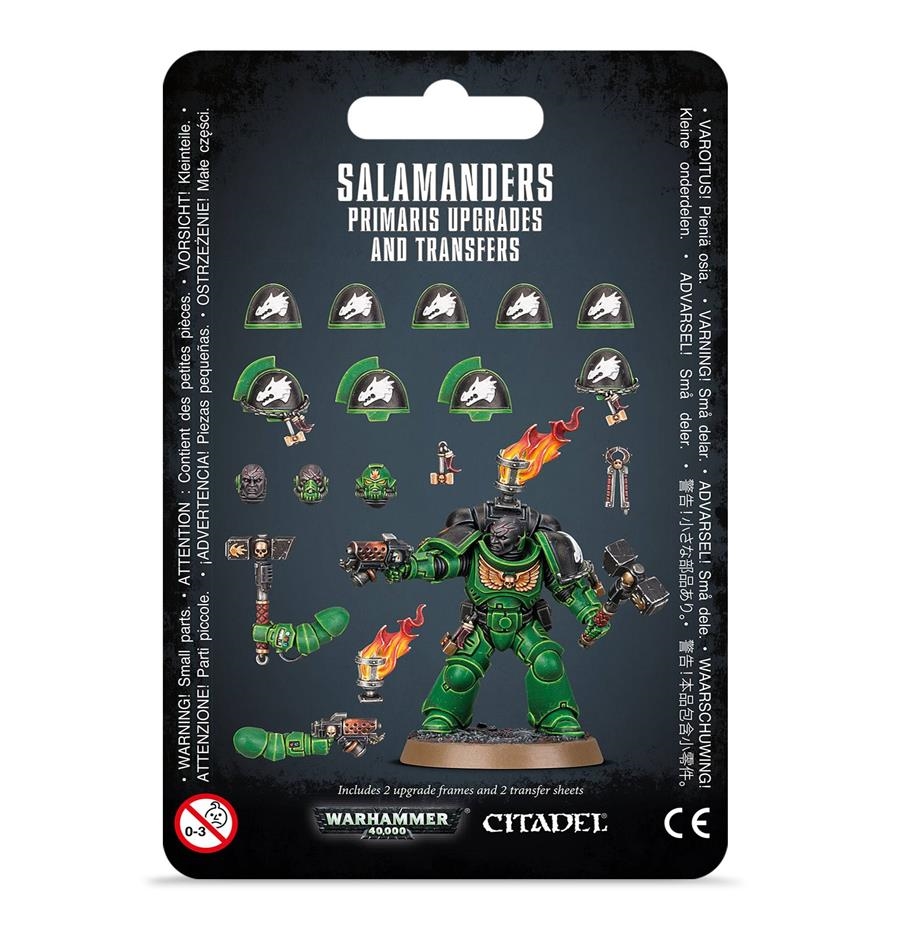 SALAMANDERS PRIMARIS UPGRADES & TRANSFRS | 5011921118656 | GAMES WORKSHOP