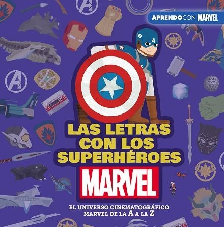 LAS LETRAS CON LOS SUPERHEROES MARVEL | 9788417630386 | MARVEL