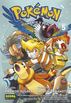 POKEMON 21 DIAMANTE Y PERLA 05 | 9788467930405 | HIDENORI KUSAKA & SATOSHI YAMAMOTO