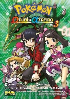 POKEMON 03 RUBI OMEGA ZAFIRO ALFA | 9788467937657 | HIDENORI KUSAKA & SATOSHI YAMAMOTO