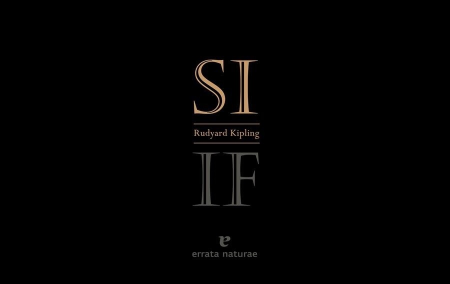 SI  & IF | 9788417800383 | RUDYARD KIPLING