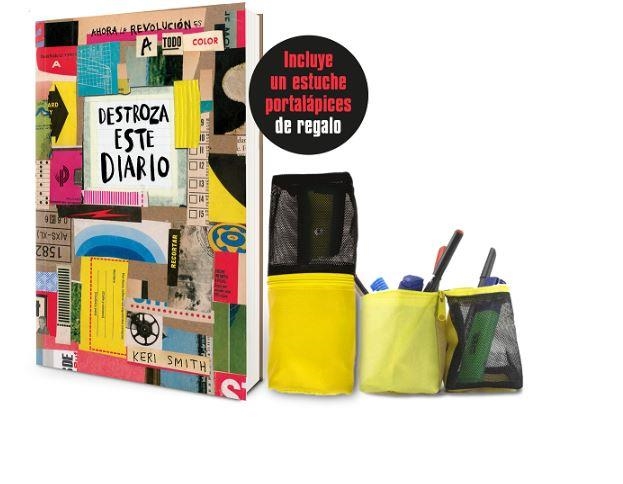 DESTROZA ESTE DIARIO + ESTUCHE PORTALAPICES | 9788449336461 | KERI SMITH