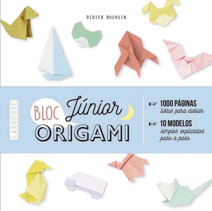 ORIGAMI BLOC JUNIOR | 9788417720124 | DIDIER BOURSIN