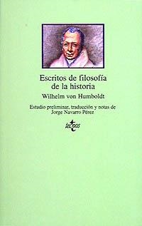 ESCRITOS SOBRE FILOSOFIA DE LA HISTORIA | 9788430929870 | HUMBOLDT, WILHELM VON