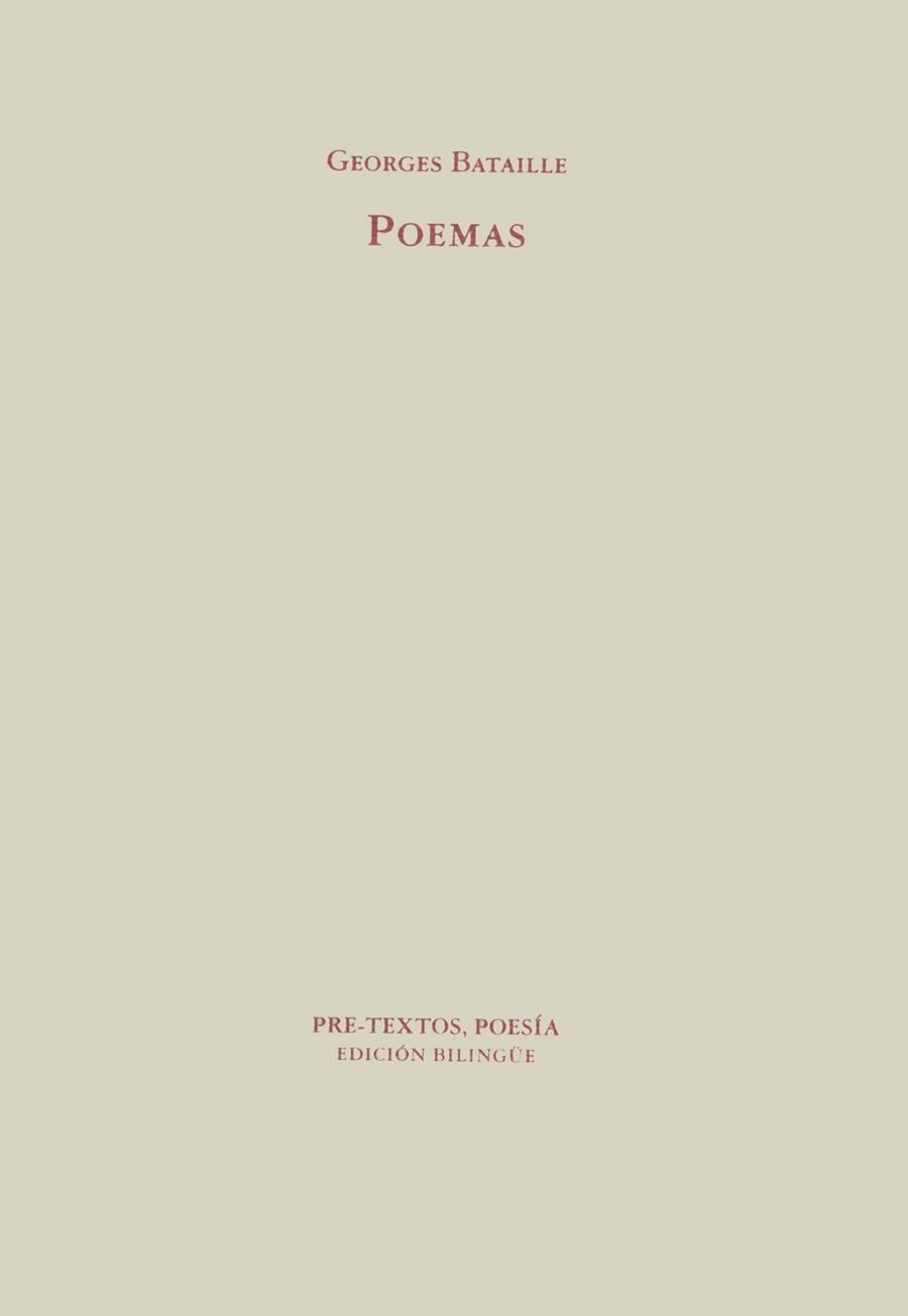 POEMAS BATAILLE | 9788485081318 | BATAILLE, GEORGES