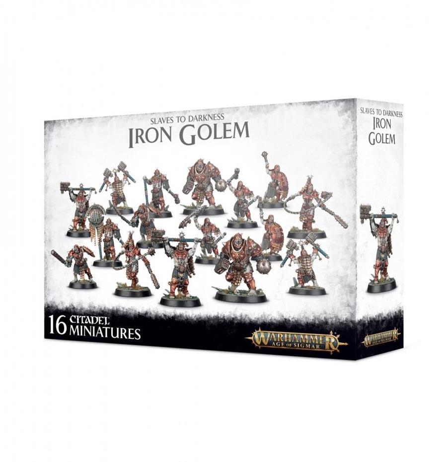 SLAVES TO DARKNESS: IRON GOLEM | 5011921121953 | GAMES WORKSHOP