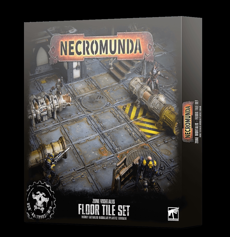 NECROMUNDA:ZONE MORTALIS FLOOR TILE SET | 5011921132126 | GAMES WORKSHOP