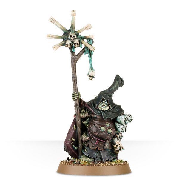 NURGLE ROTBRINGERS SORCERER | 5011921062188 | GAMES WORKSHOP