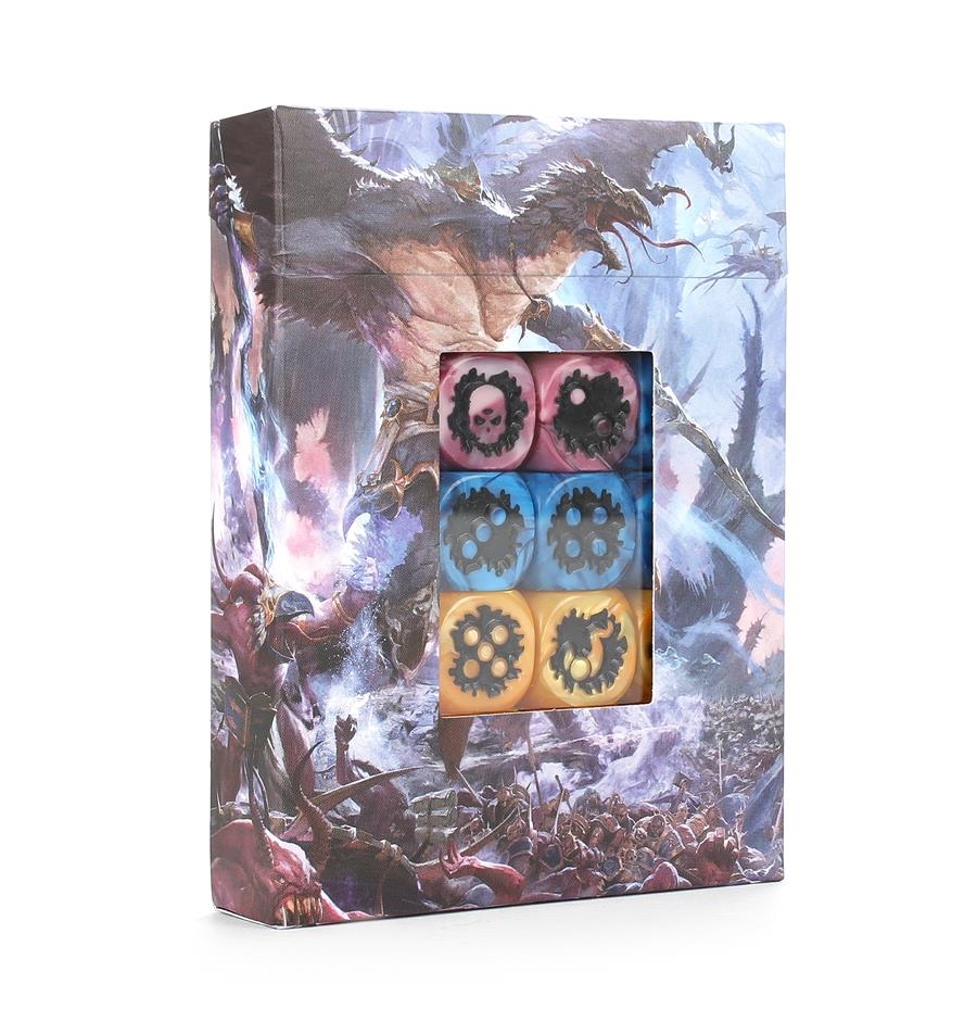 DISCIPLES OF TZEENTCH DICE SET | 5011921124176 | GAMES WORKSHOP