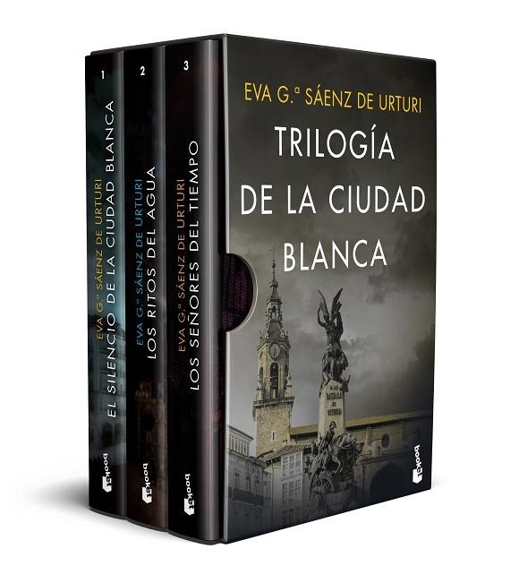 EL SILENCIO DE LA CIUDAD BLANCA & LOS RITOS DEL AGUA & LOS SEÑORES DEL TIEMPO | 9788408223559 | Eva García Sáenz de Urturi