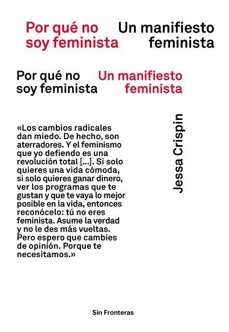 POR QUE NO SOY FEMINISTA | 9788417893453 | JESSA CRISPIN