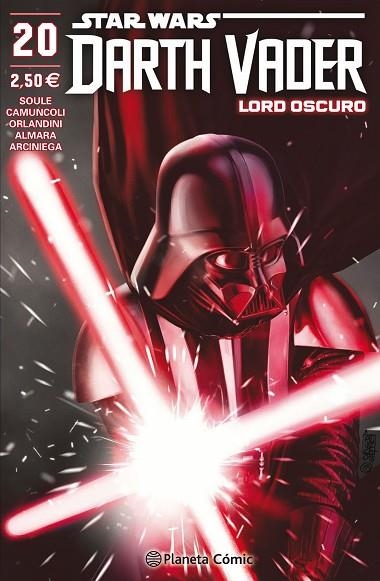 STAR WARS DARTH VADER LORD OSCURO 20 | 9788413411538 | SOULE & CAMUNCOLI & ORLANDINI & ALMARA & ARCINIEGA