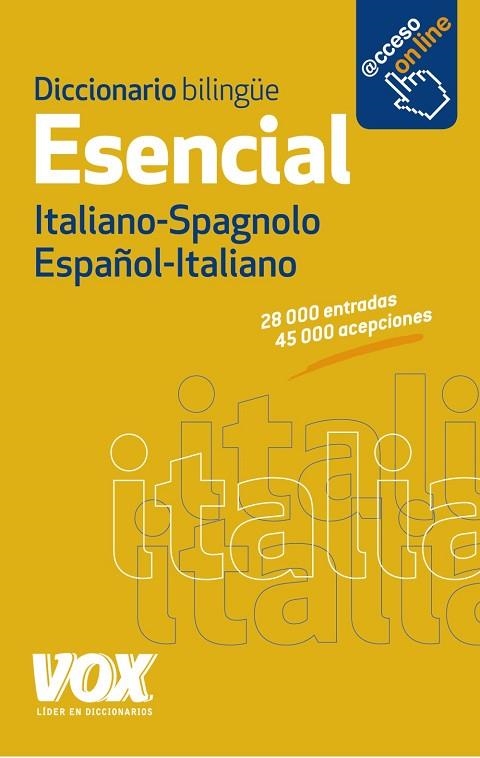 DICCIONARIO ESENCIAL ESPAÑOL-ITALIANO & ITALIANO-SPAGNOLO | 9788499741376 | VVAA