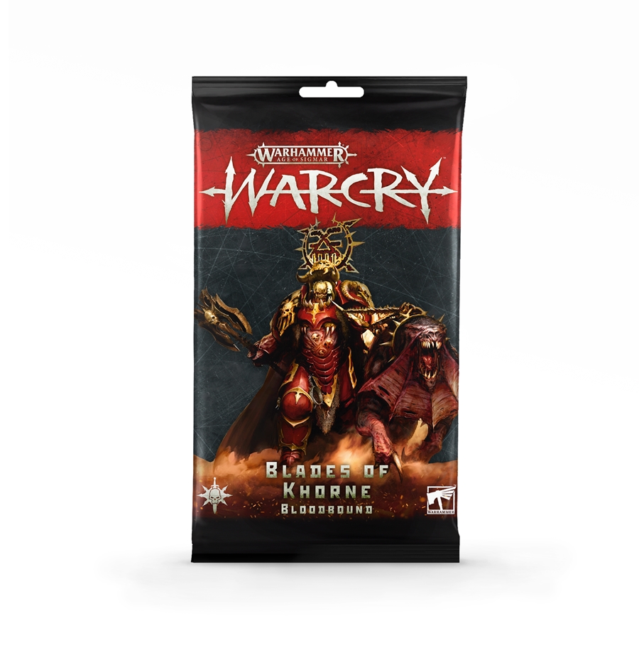 WARCRY: BLADES OF KHORNE CARDS | 5011921137428 | GAMES WORKSHOP