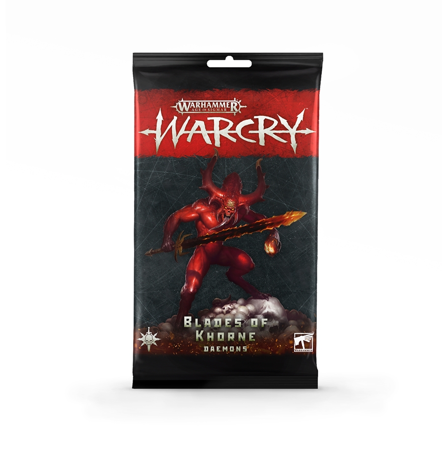 WARCRY: DAEMONS OF KHORNE CARDS | 5011921137435 | GAMES WORKSHOP